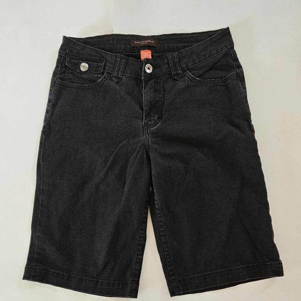 Christopher Blue black shorts size 6, these are an excellent condition, these we